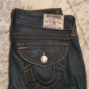 True Religion jeans worn one time